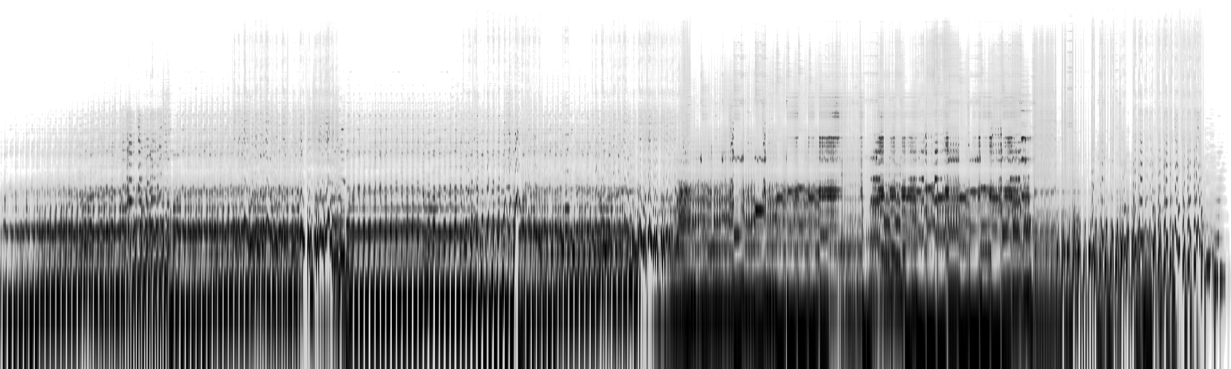 Monochrome spectrogram for After Symmetry: Swallow the Sun